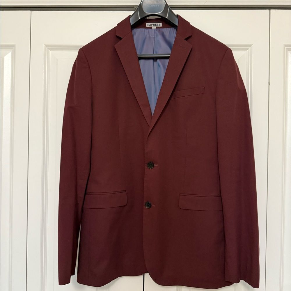 Express Burgundy Blazer